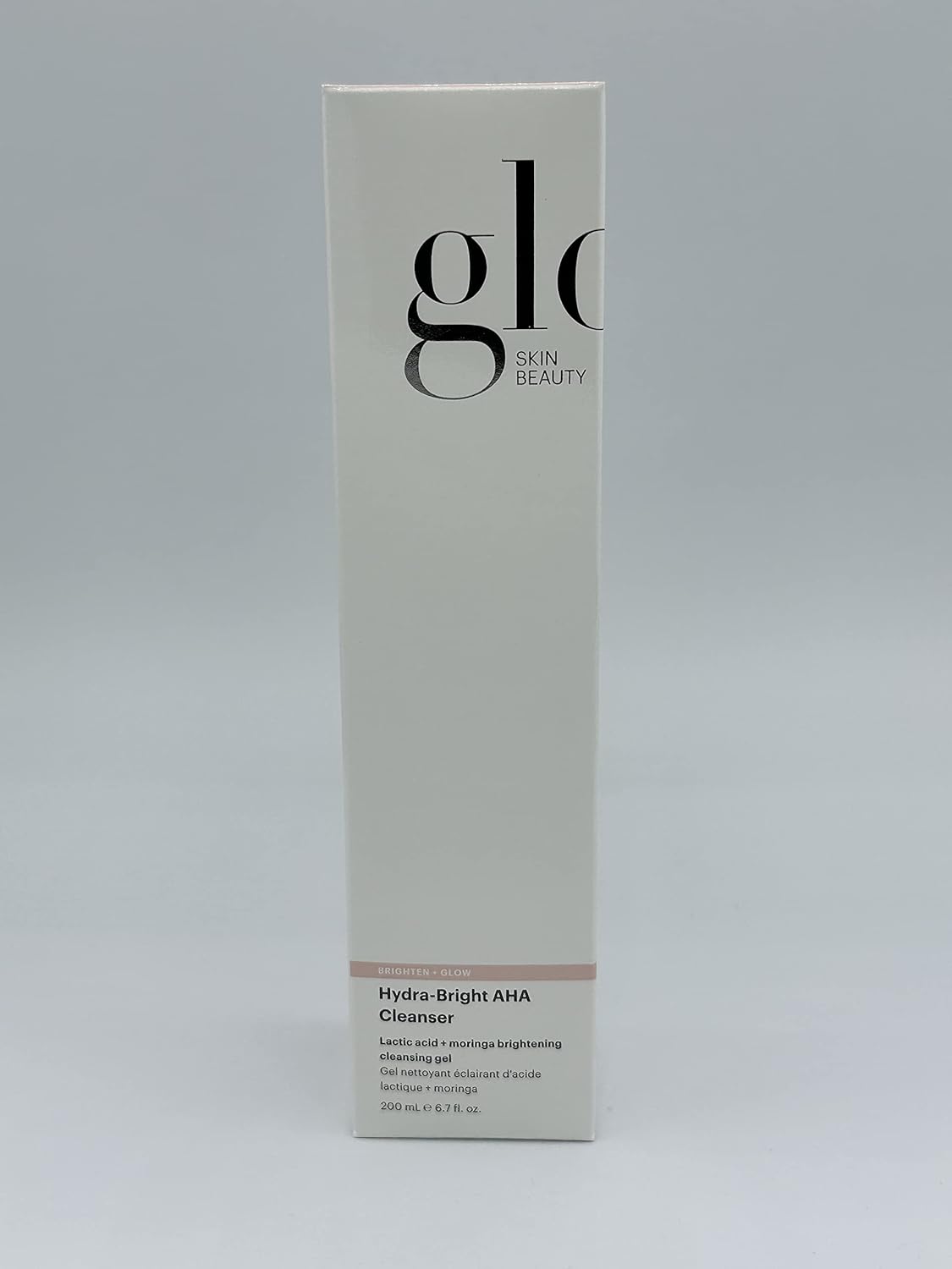 Glo Skin Beauty Hydra-Bright AHA Cleanser | Limpiador de gel espumo...
