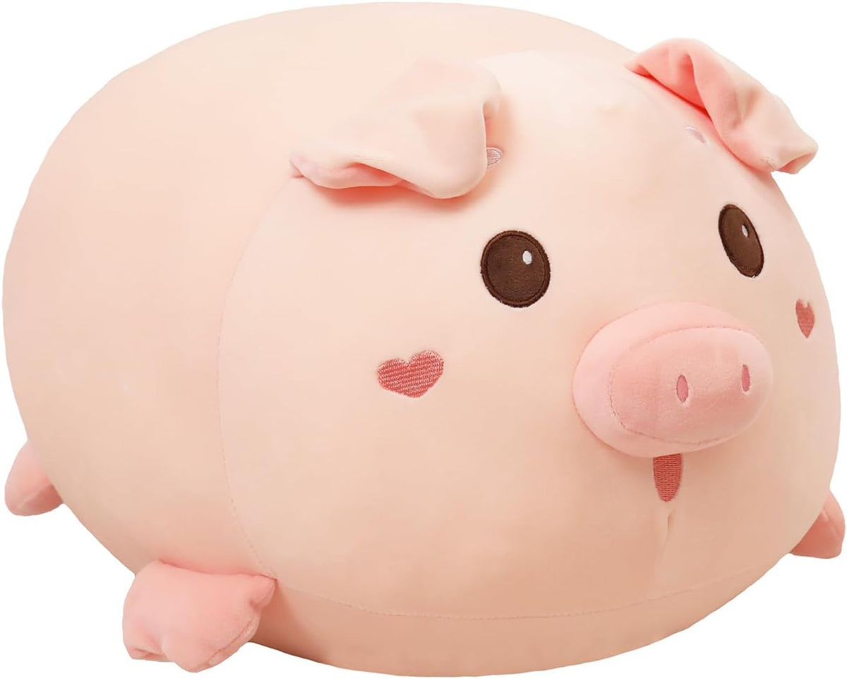 YESGIRL Almohada de cerdo de peluche súper suave de 20.5 pulgadas, Large