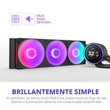 NZXT Kraken Elite 360 RGB 2024 - Enfriador líquido AIO para CPU - R...