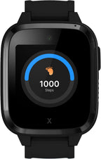 XPLORA Kidzi - Teléfono Reloj para Niños (4G) - Llamadas, Mensajes, Modo Escolar para Niños, Función SOS, Ubicación GPS, Cámara y Podómetro – (Requiere Suscripción) (Kidzi en la Red de AT&T, Negro)