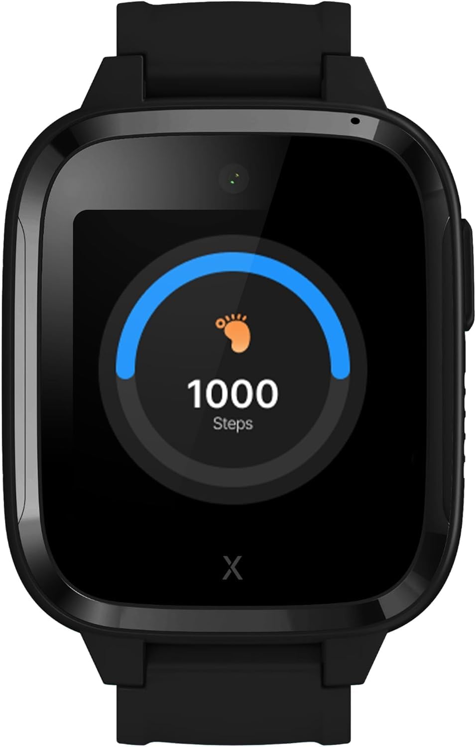 XPLORA Kidzi - Teléfono Reloj para Niños (4G) - Llamadas, Mensajes, Modo Escolar para Niños, Función SOS, Ubicación GPS, Cámara y Podómetro – (Requiere Suscripción) (Kidzi en la Red de AT&T, Negro)