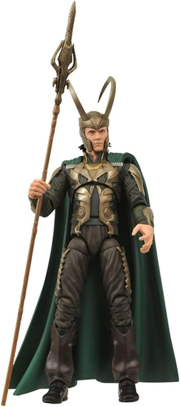 Diamond Select Toys Marvel Select: Loki (versión de película) Figur...