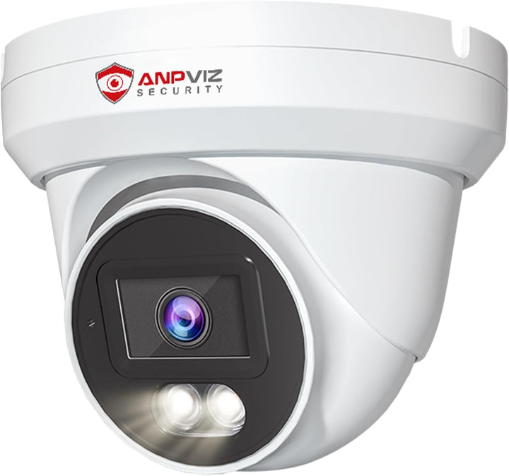 Anpviz Torreta de cámara 4K PoE de 8 MP para exteriores, cámaras de...