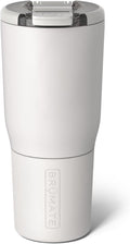 BrüMate Nav Vaso de Viaje Aislado Tipo Tumbler 100% a Prueba de Fugas de 25oz con Tapa Magnética BevLock™ - Taza de Acero Inoxidable de Doble Pared Apta para Portavasos (Dune)