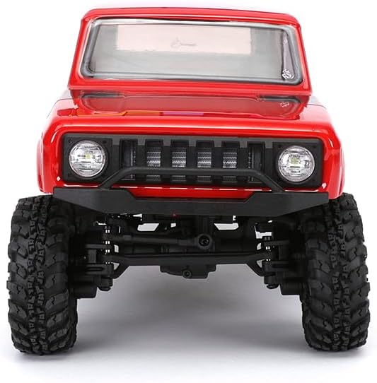 Redcat Racing Ascent-18 Scout II sin escobillas, 1/18 escala RC Crawler, coche de control remoto 4WD, chasis de aluminio, polvo rojo/dorado