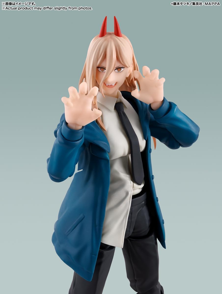 TAMASHII NATIONS - Chainsaw Man - Power, Figura de acción Bandai Sp...