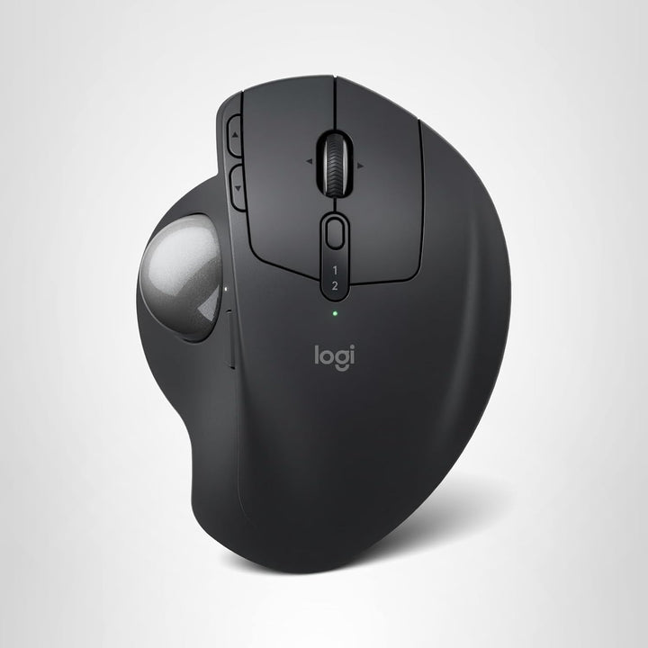 Logitech MX Ergo S Mouse de trackball inalámbrico avanzado, ratón i...