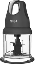 Ninja Picador de alimentos Express Chop con 200 vatios, cuenco de 16 onzas para picar, picar, moler, mezclar y preparar comidas (NJ110GR), gris