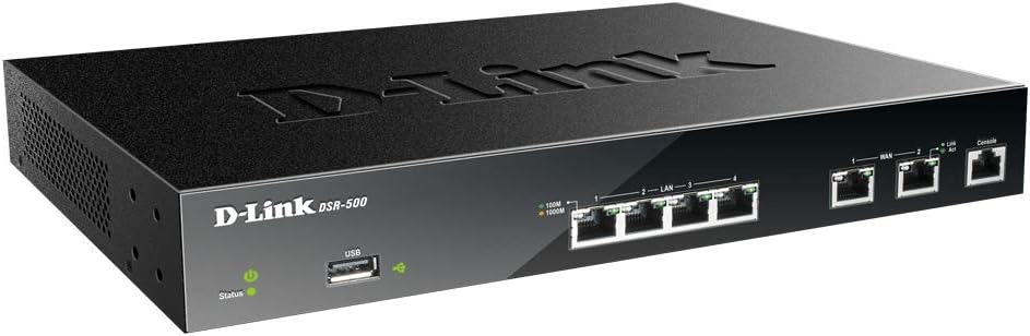 D-Link Sistemas Servicios Router 4 Puertos GIGABIT