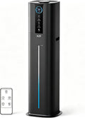 KZF Humidificadores de 9L para dormitorio grande, difusor de llenado superior de niebla fría de 2.3 galones, control remoto, 3 modos de niebla, humidificador silencioso para plantas de oficina en casa