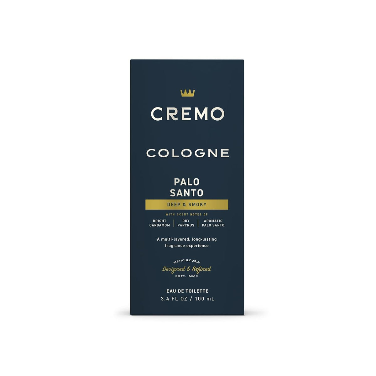 Cremo Cologne For Men - Palo Santo - Espray de colonia para hombre,...