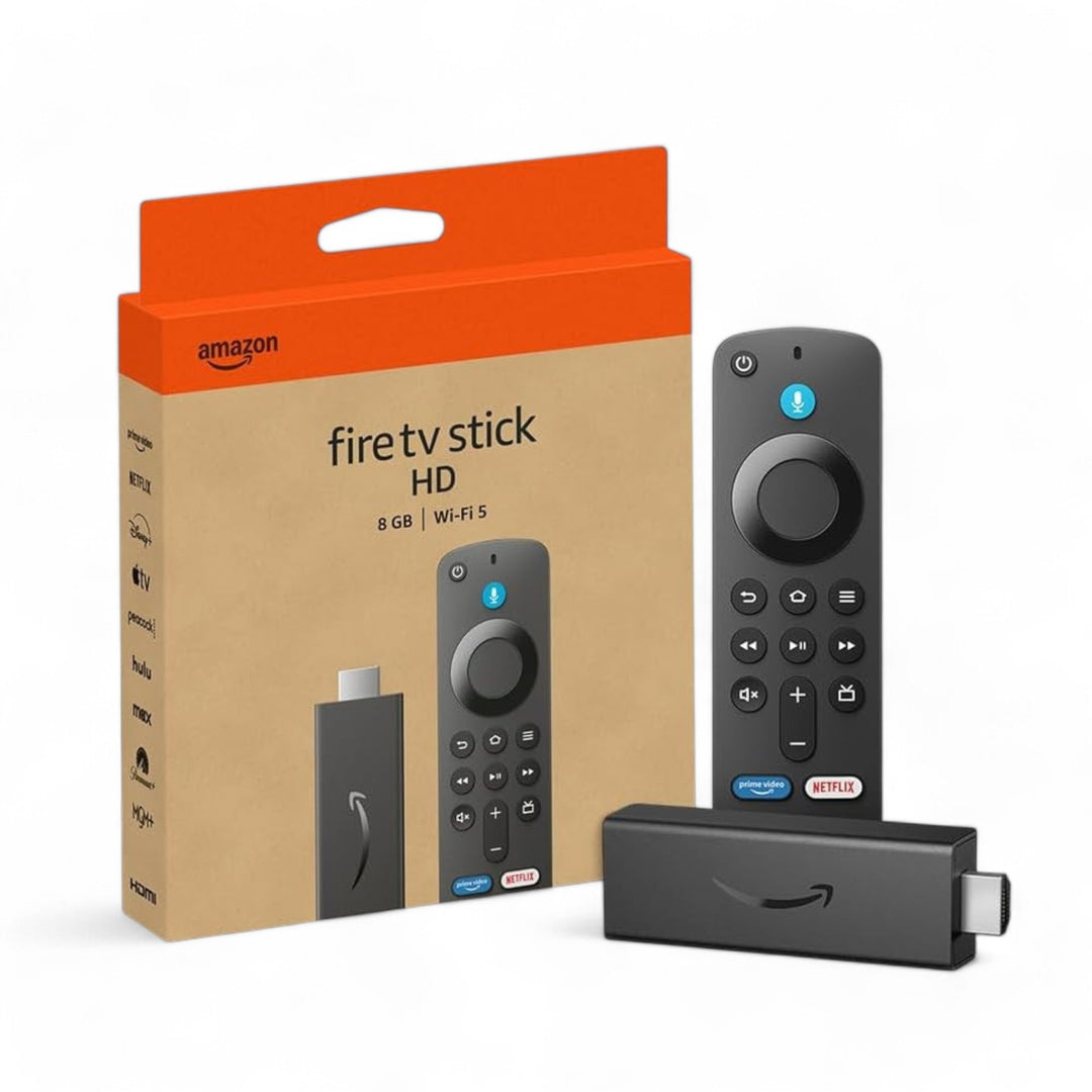 Amazon Fire TV Stick HD 2024 Con Control remoto por voz Alexa streaming en HD