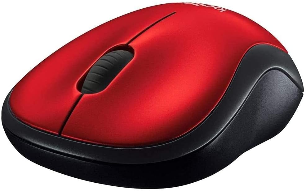 Logitech Ratón inalámbrico M185, 2.4 GHz con mini receptor USB, dur...