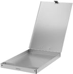 ZCZN Portapapeles de almacenamiento de aluminio reciclado, caja de portapapeles, soporte para formulario, adecuado para escuela, oficina, sitio de trabajo o personal médico, 9.25 x 13.78 pulgadas