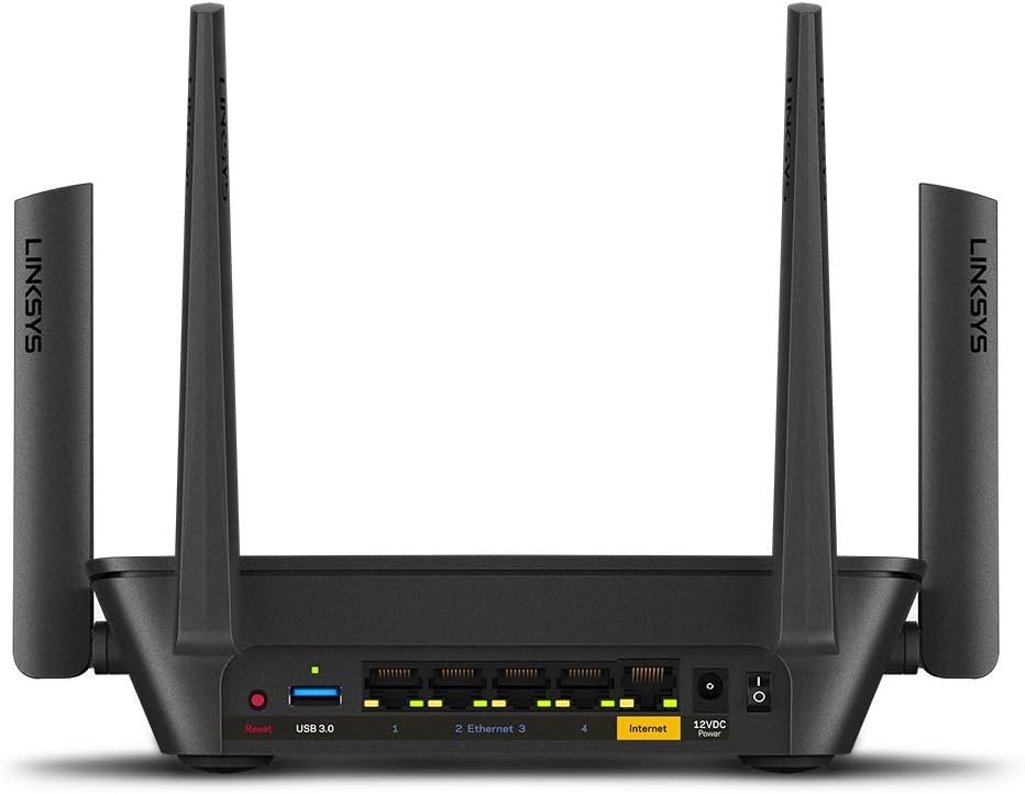 Linksys Router Wi-Fi inteligente AC3000 para redes domésticas, MU-M...
