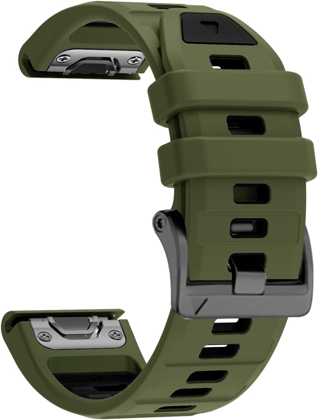 Correa de reloj Quickfit de 1.024 in para Garmin Fenix 8/9/7X/6X/5X/Epix