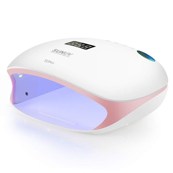 SUNUV Lámpara LED UV para uñas, lámpara UV para esmalte de uñas de...