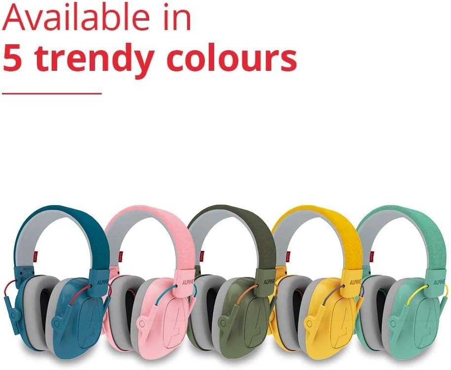 Alpine Muffy Kids - Auriculares con cancelación de ruido para niños...