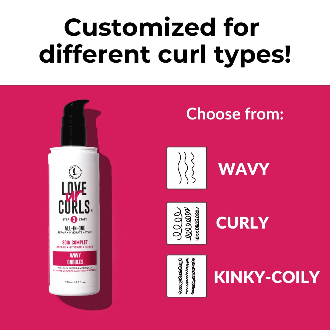 Love Ur Curls LUS Brands Moldeador todo en uno para cabello natural...