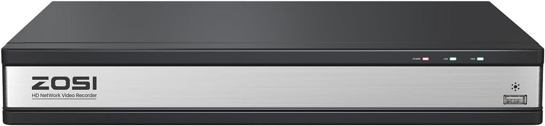 ZOSI DVR de 16 canales H.265+ para cámara de seguridad, sistema de...