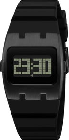 Reloj deportivo digital para hombre, impermeable, con pantalla LED, cronómetro, alarma, fecha, banda de silicona, reloj de pulsera ligero