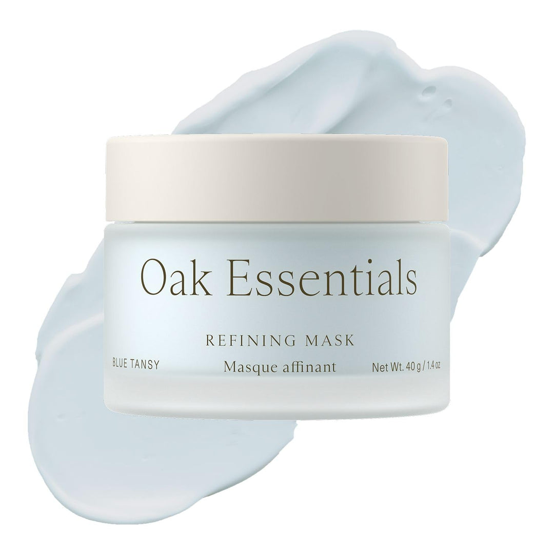 Oak Essentials Máscara de refinación | Mascarilla facial batida con...