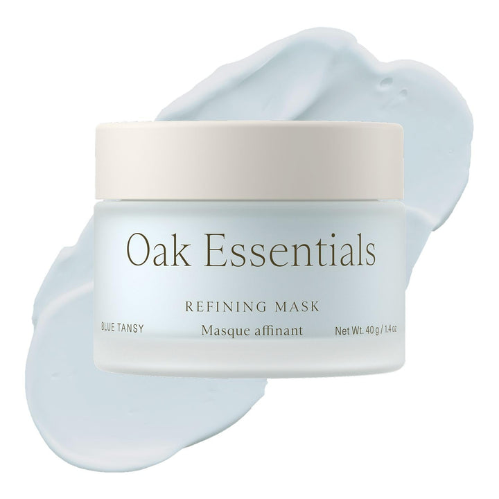 Oak Essentials Máscara de refinación | Mascarilla facial batida con...