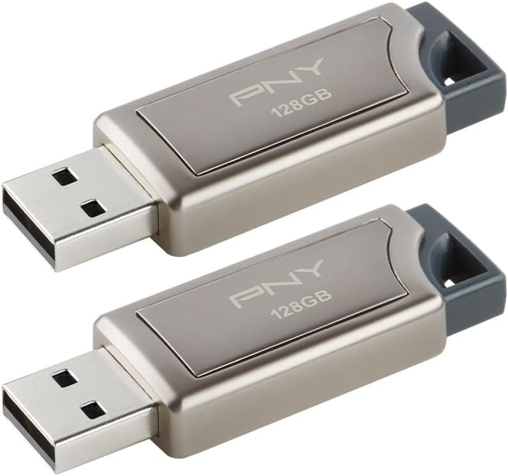 PNY PRO Elite - Unidad flash USB 3.1 de 128 GB, diseño de metal pre...