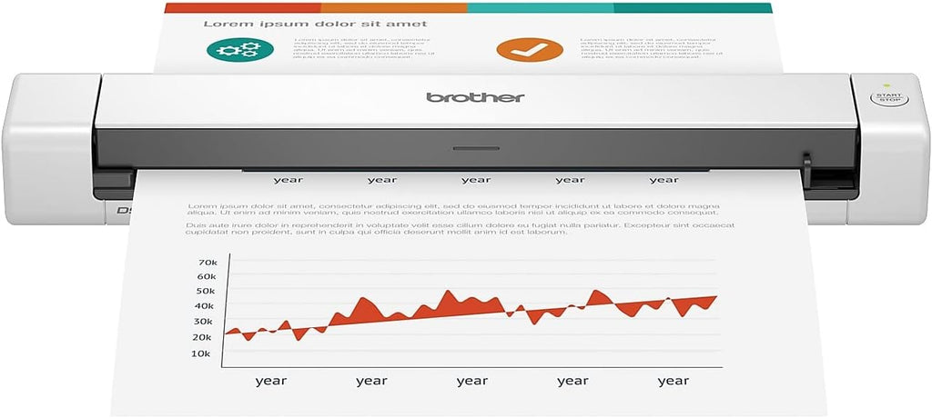 Brother Escáner de documentos móvil compacto DS-640 (Modelo: DS640)
