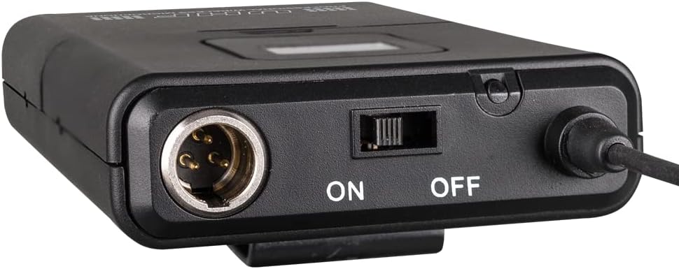 Sistema de micrófono inalámbrico UHF de 8 canales Lavalier Mic Body...