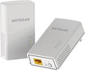 Kit de adaptador Powerline NETGEAR, enchufe de pared de 1000 Mbps, 1 puerto Ethernet Gigabit (PL1000-100PAS)