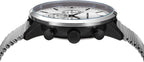 RM3435 Reloj de pulsera de lujo para hombre – Cuarzo japonés de acero inoxidable azul, resistente al agua 3 ATM – Relojes de vestir elegantes para hombre, diseño vintage, ideal como reloj para hombre