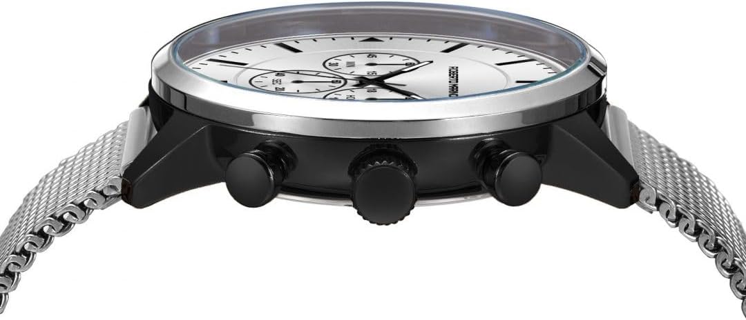 RM3435 Reloj de pulsera de lujo para hombre – Cuarzo japonés de acero inoxidable azul, resistente al agua 3 ATM – Relojes de vestir elegantes para hombre, diseño vintage, ideal como reloj para hombre