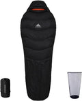 Saco de dormir de plumón con almohada para adultos y adolescentes