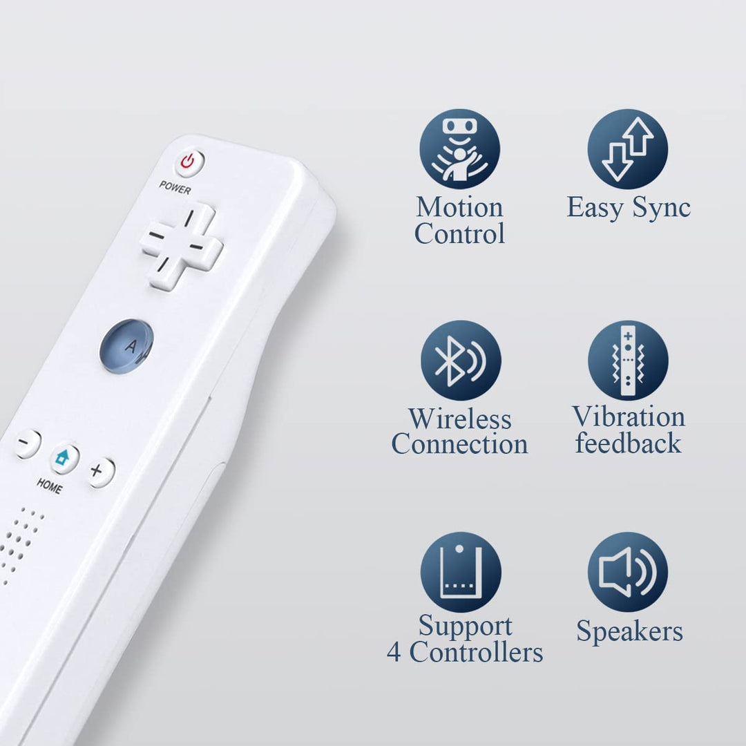 FASIGO Remote Controller with Nunchuck, Compatible with Nintendo Wi...