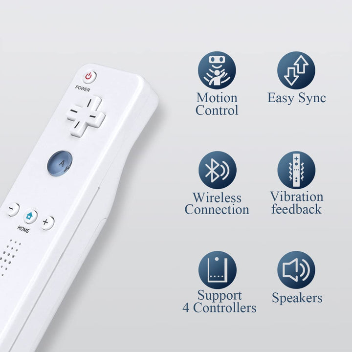 FASIGO Remote Controller with Nunchuck, Compatible with Nintendo Wi...