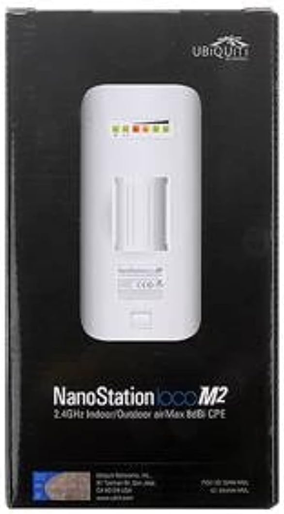 Ubiquiti NanoStation locoM2 24GHz Interior / exterior