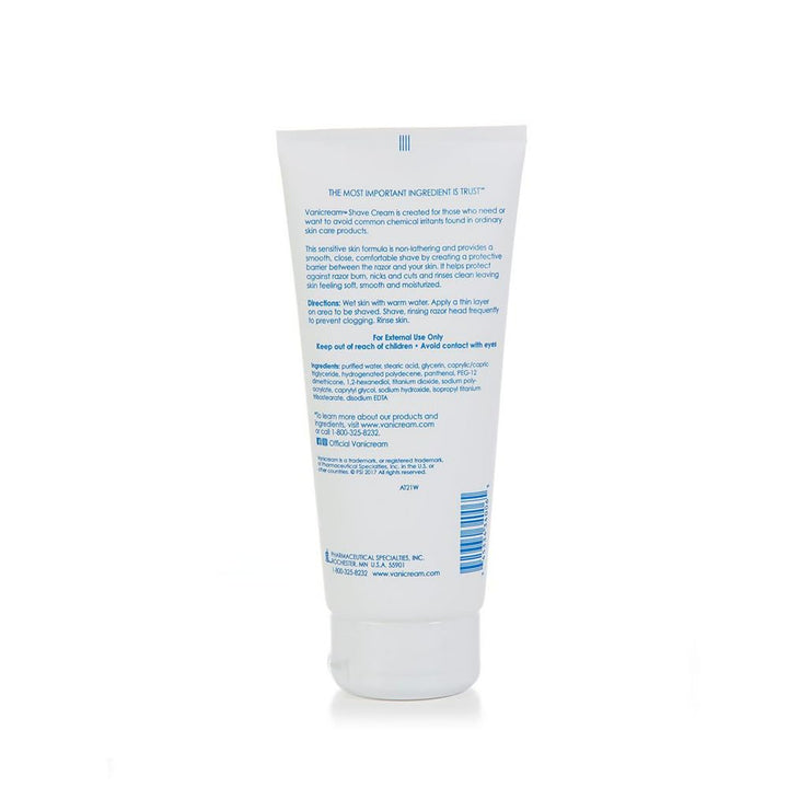 Vanicream Crema de afeitar para pieles sensibles - 6 oz, paquete de 4