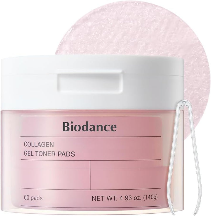 Biodance Almohadillas de tóner de gel de colágeno, minimizador de p...