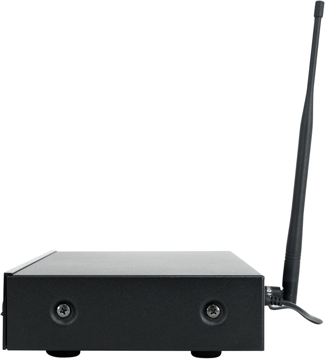 Rockville RWM61U - Sistema de micrófono inalámbrico UHF profesional...