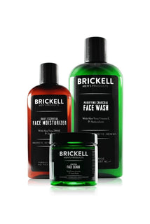 Brickell Daily Advanced Face Care Routine II, limpiador facial de c...