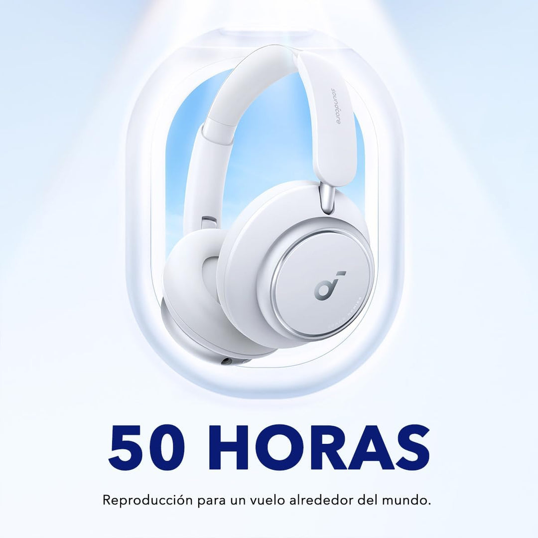 Soundcore de Anker Space Q45 - Auriculares adaptativos con cancelac...