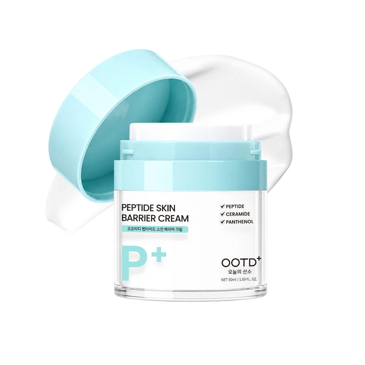 Crema Hidratante Con Peptidos #OOTD Para La Cara, Barrera De Protec...