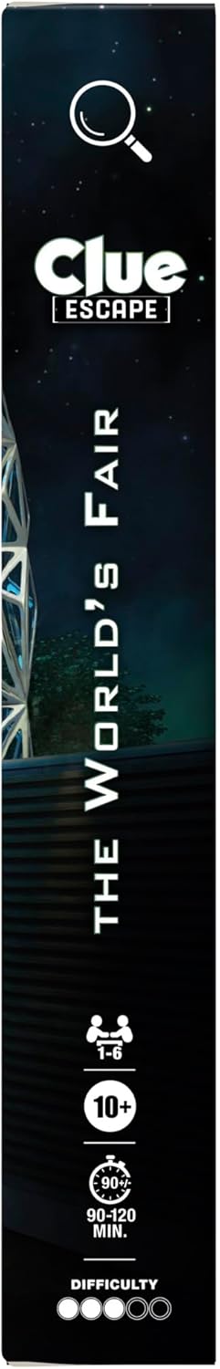 Clue Escape The Worlds Fair - Juego de mesa Escape Room