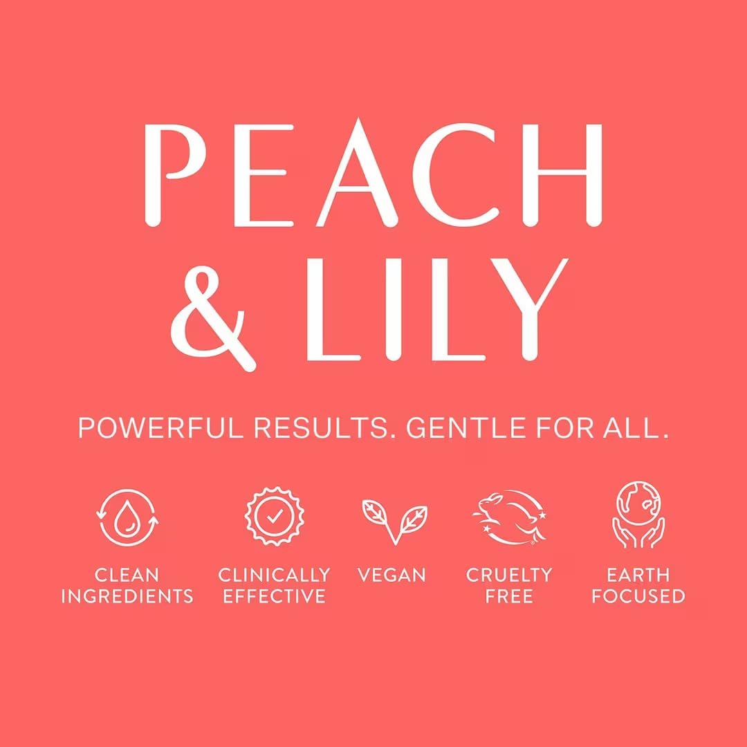 Peach & Lily - Limpiador de gel hidratante Power Calm (3.38 oz) - L...