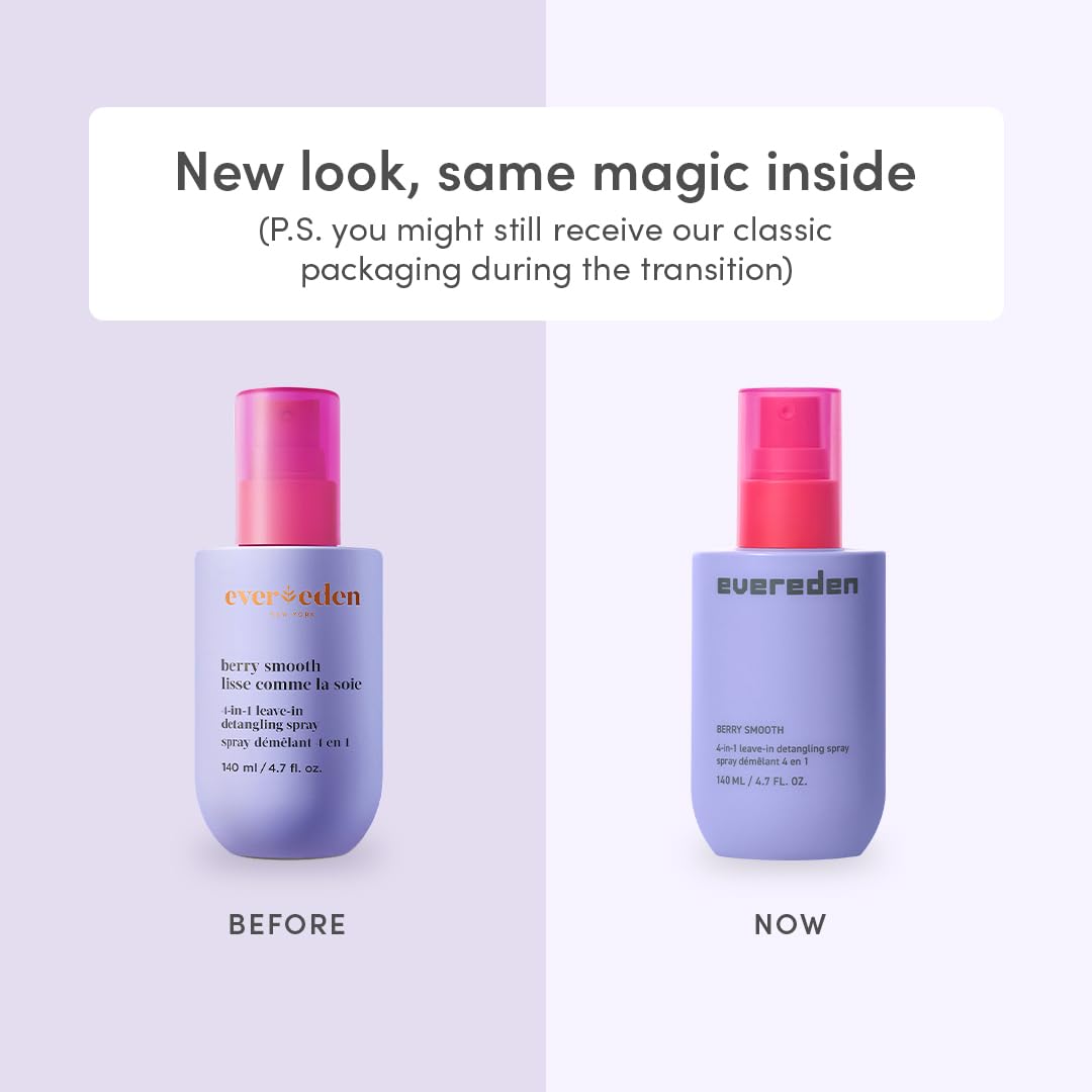 Evereden Juego de desenredante y mini spray para niños: juego de sp...