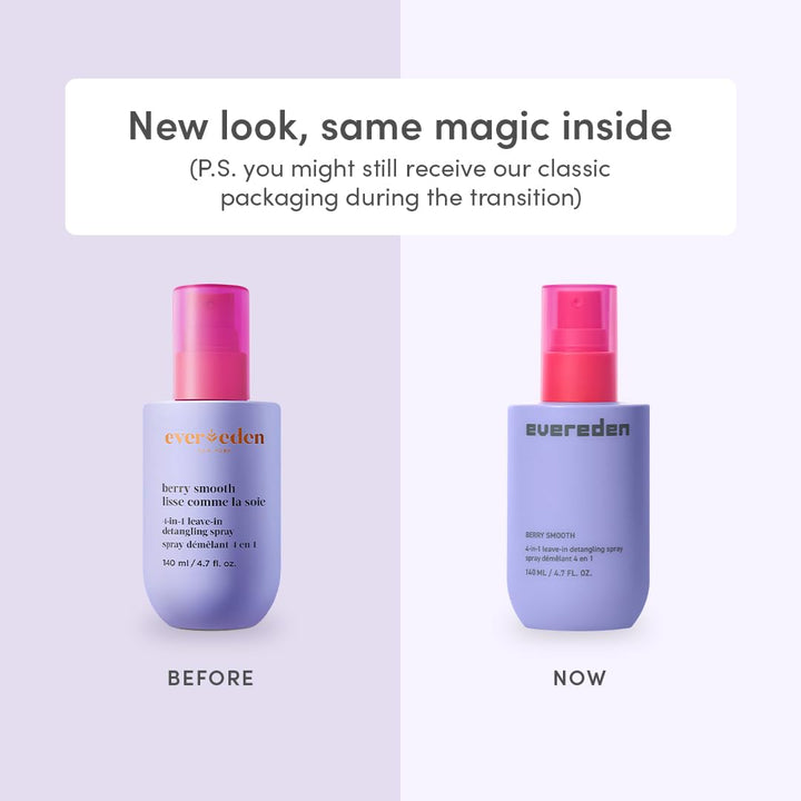 Evereden Juego de desenredante y mini spray para niños: juego de sp...