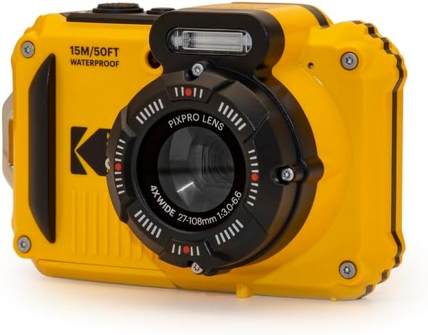 KODAK PIXPRO WPZ2 Cámara digital resistente, impermeable, a prueba...