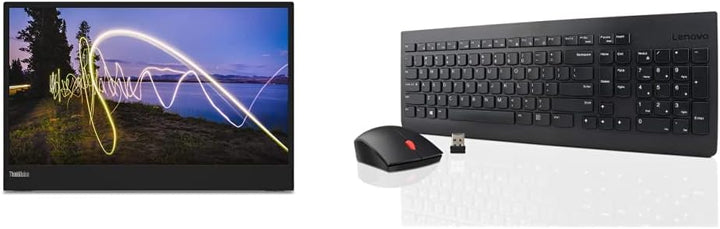 Lenovo ThinkVision M15 15.6" Full HD Monitor 510 Combo de tecla...