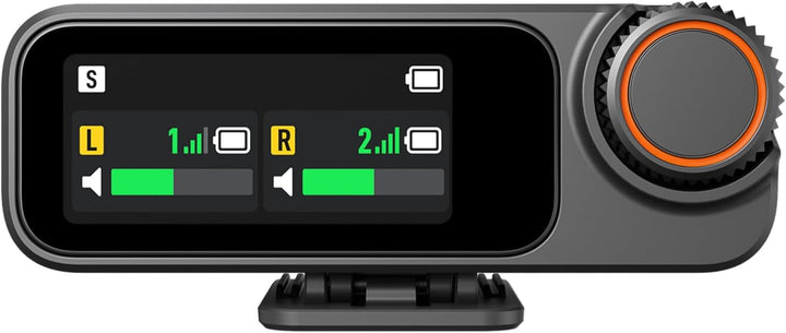 DJI Receptor de micrófono 3, mini micrófono inalámbrico para iPhone...